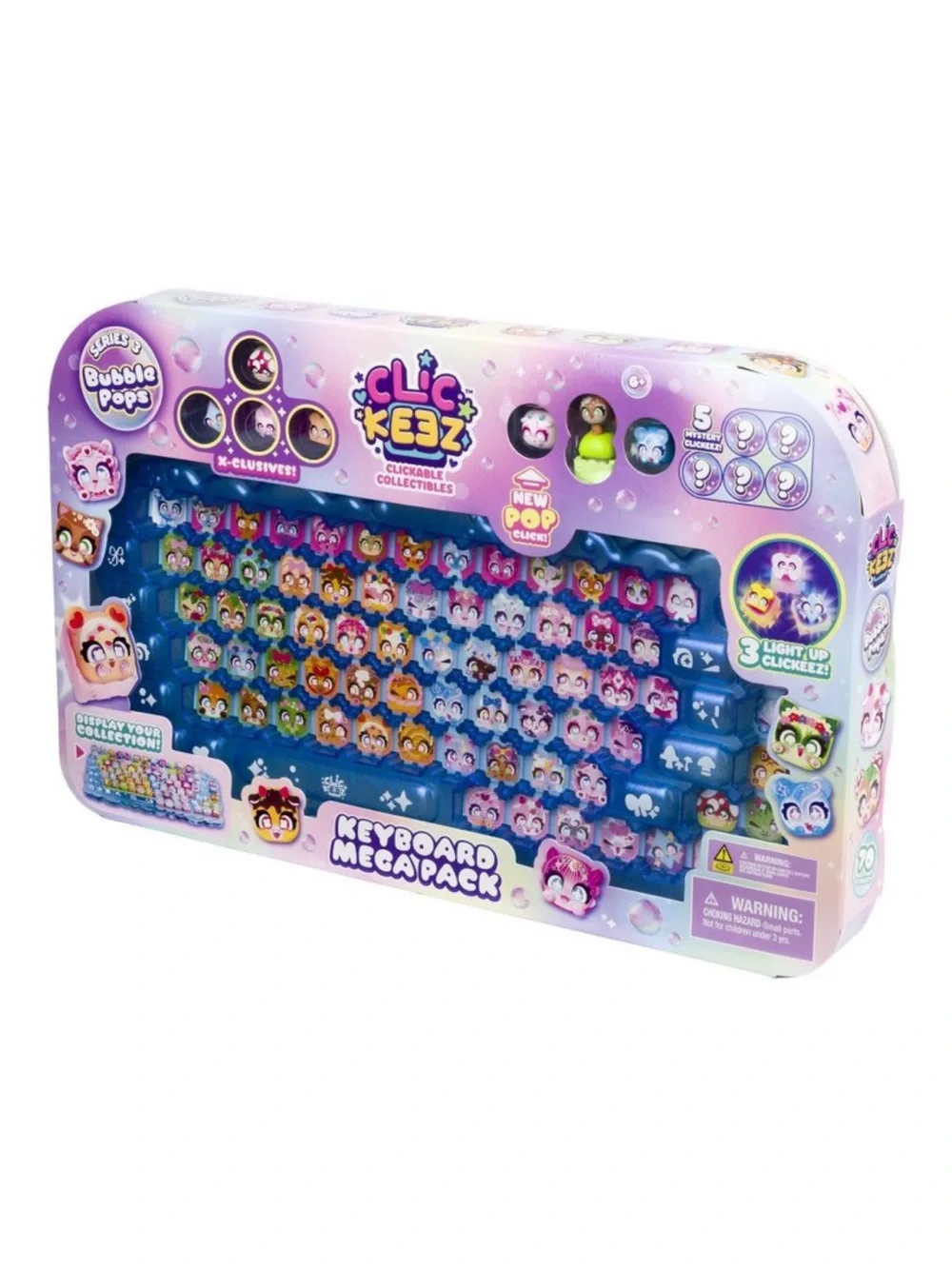 Clickeez Series 3 Bubble Pops Keyboard Mega Pack